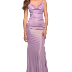 La Femme Formal Gown Lavender #30633